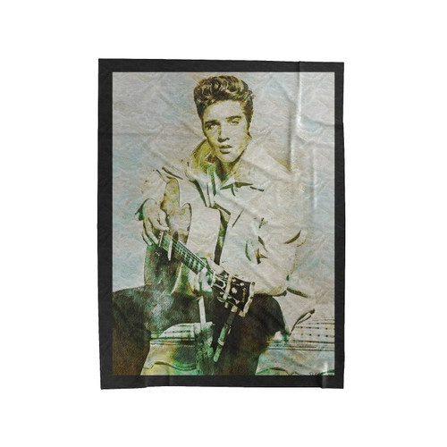 Elvis Presley Music Legends Velveteen Blanket