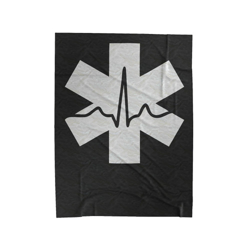 Emergency 911 Ambulance Velveteen Blanket