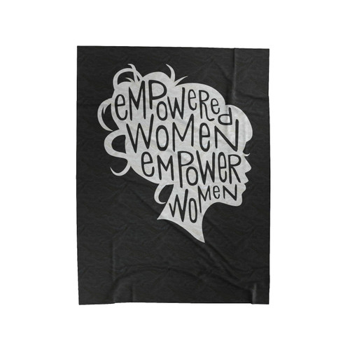 Empowered Women Velveteen Blanket