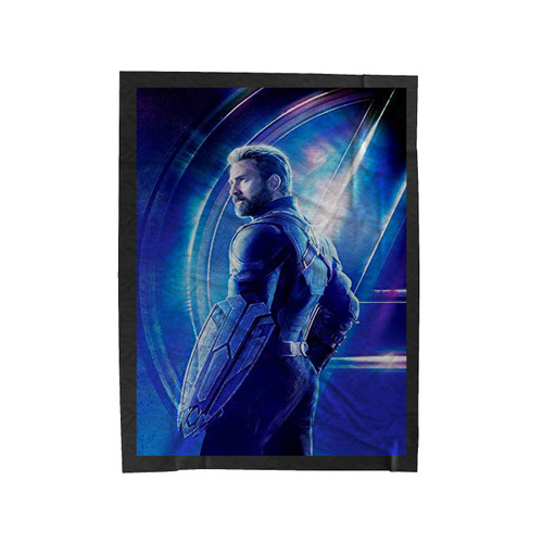 Endgame Captain America Character Velveteen Blanket