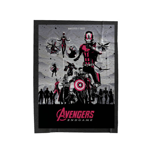 Endgame Red Velveteen Blanket
