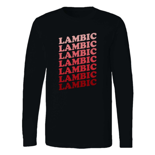 This classic fit lambic belgian beer long sleeve shirt is casually elegant and very comfortable. With fine quality print to make one stand out, it's a perfect fit for every occasion.
