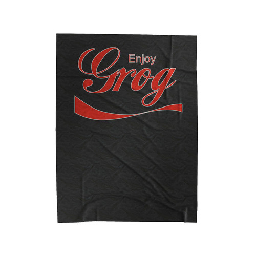 Enjoy Grog Velveteen Blanket