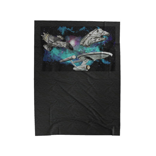 Enterprise Star Trek Velveteen Blanket