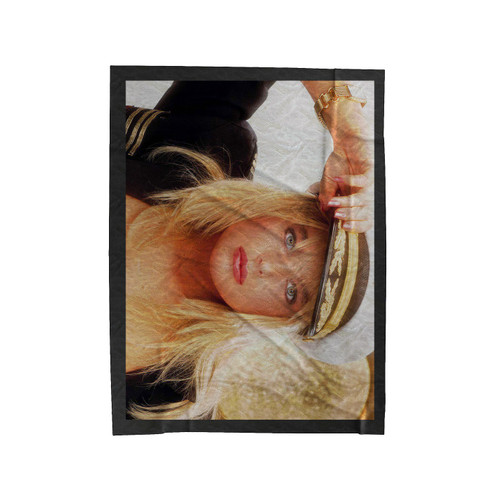 Erika Eleniak Model Velveteen Blanket