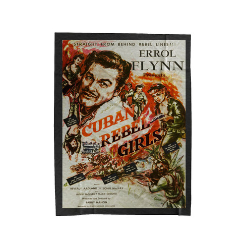 Errol Flynn Cuban Rebel Girls Velveteen Blanket