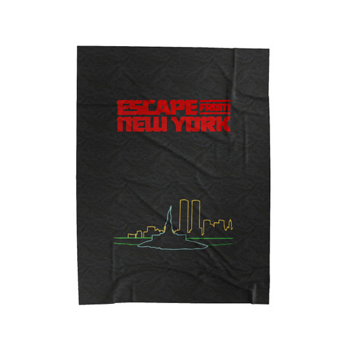 Escape From New York Velveteen Blanket