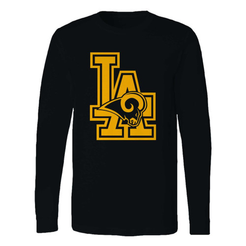 This classic fit la rams long sleeve shirt is casually elegant and very comfortable. With fine quality print to make one stand out, it's a perfect fit for every occasion.
