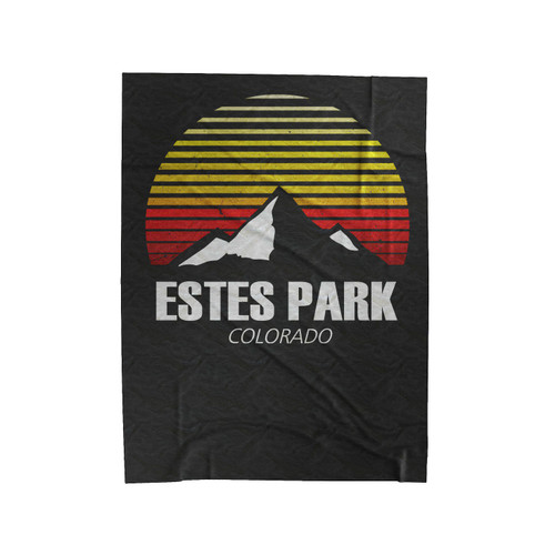 Estes Park Co Velveteen Blanket