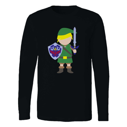 This classic fit legend of zelda link master sword long sleeve shirt is casually elegant and very comfortable. With fine quality print to make one stand out, it's a perfect fit for every occasion.