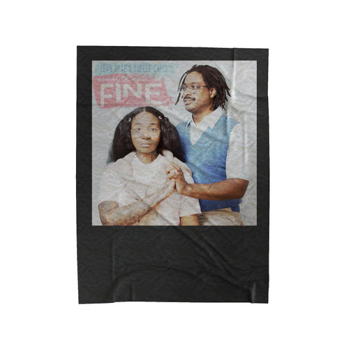 Everythings Fine Jean Grae And Quelle Chris Velveteen Blanket