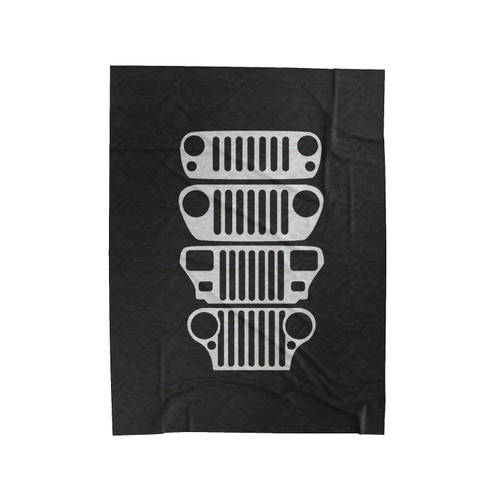 Evolution Jeep Gril Velveteen Blanket