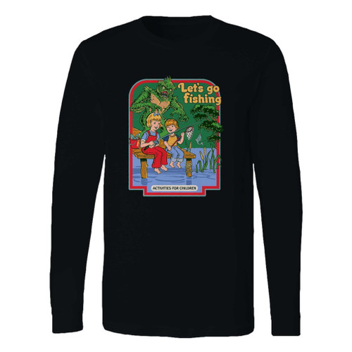 This classic fit lets go fishing funny retro long sleeve shirt is casually elegant and very comfortable. With fine quality print to make one stand out, it's a perfect fit for every occasion.