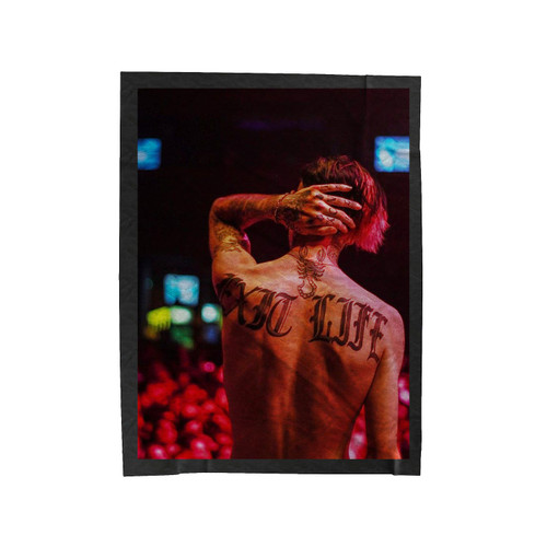 Exit Life Lilpeep Velveteen Blanket