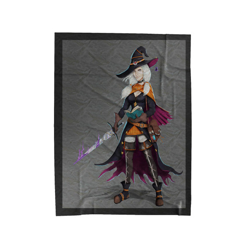 Exla Alcott Human Wizard Velveteen Blanket