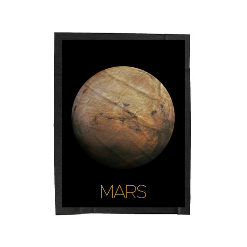 Explore Mars Velveteen Blanket