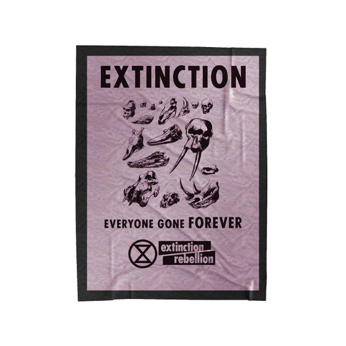 Extinction Rebellion Protests Support Velveteen Blanket