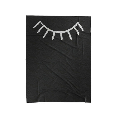 Eye Close Eye'm Tired Velveteen Blanket
