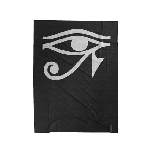 Eye Of Ra Horus Symbol Power Of Good Health Velveteen Blanket