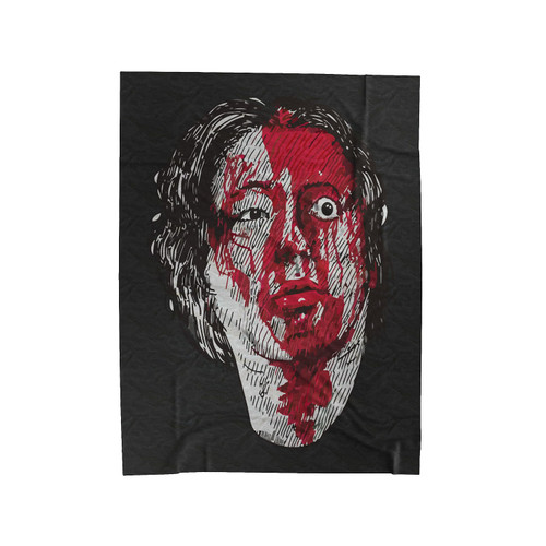Eye Was So Sad To See Him Go The Walking Dead Glenn Death Velveteen Blanket