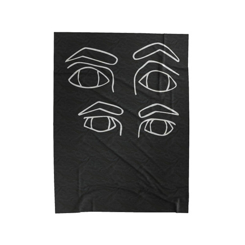 Eyes Velveteen Blanket