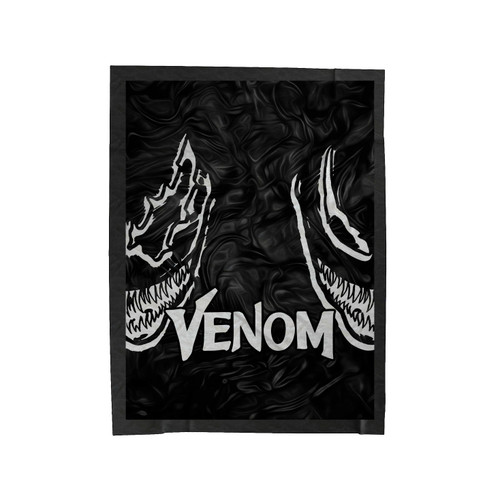 Face Mask Venom Velveteen Blanket