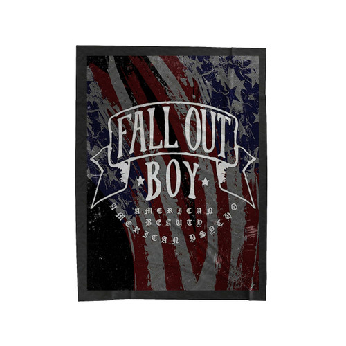 Fall Out Boy Velveteen Blanket
