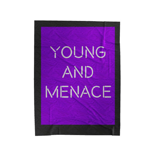 Fall Out Boy Young And Menace Velveteen Blanket