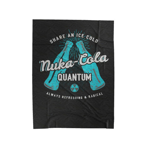 Fallout Nuka Cola Quantum Velveteen Blanket