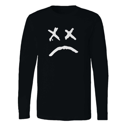 This classic fit lil peep hip hop rapper sad face long sleeve shirt is casually elegant and very comfortable. With fine quality print to make one stand out, it's a perfect fit for every occasion.