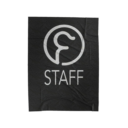 Farrier Bar Staff Velveteen Blanket