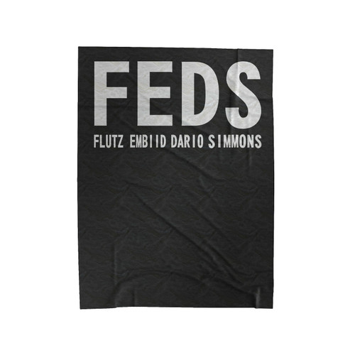 Feds Philadelphia Sixers Fultz Embiid Dario Simmons Velveteen Blanket