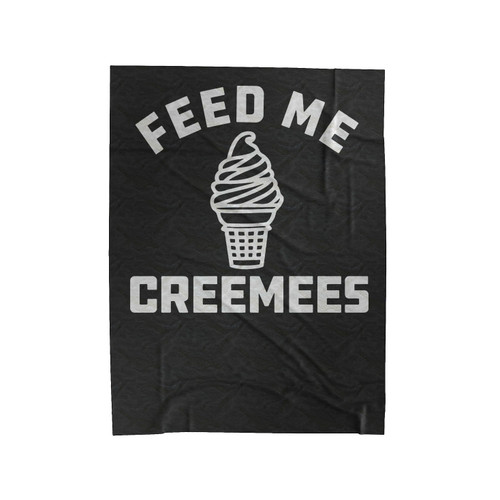 Feed Me Creemees Velveteen Blanket