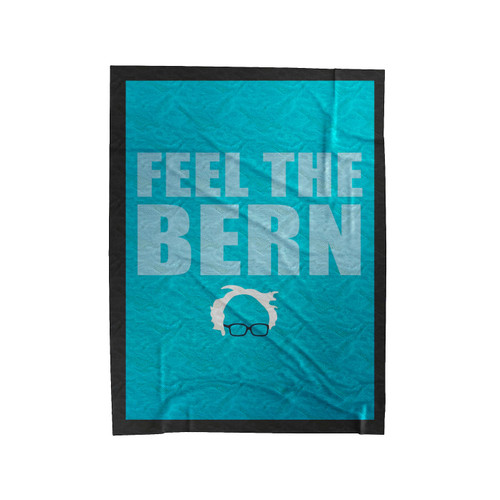 Feel The Bern 1 Velveteen Blanket