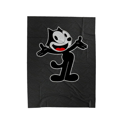 Felix The Cat Inky And Winky Velveteen Blanket