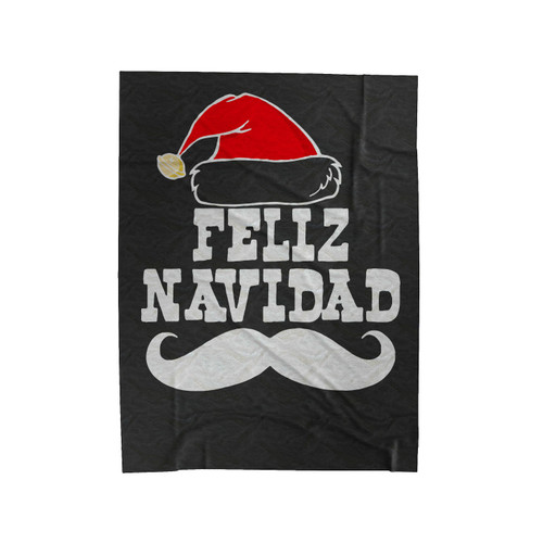 Feliz Navidad Christmas Velveteen Blanket