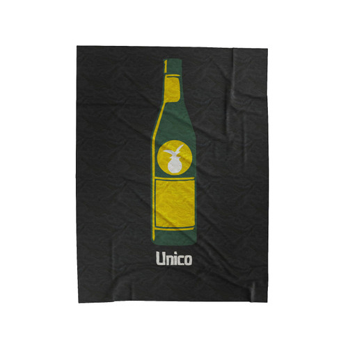 Fernet Branca Unico Velveteen Blanket
