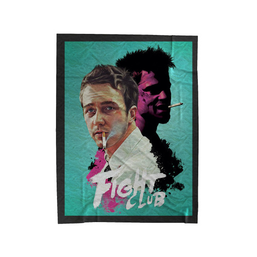 Fight Club Smoking Color Velveteen Blanket