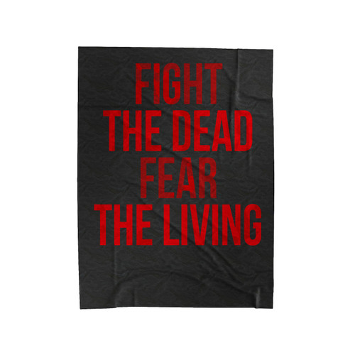 Fight The Dead Velveteen Blanket