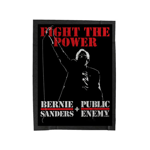Fight The Power Bernie Velveteen Blanket