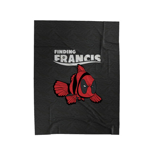 Finding France Deadpool Velveteen Blanket