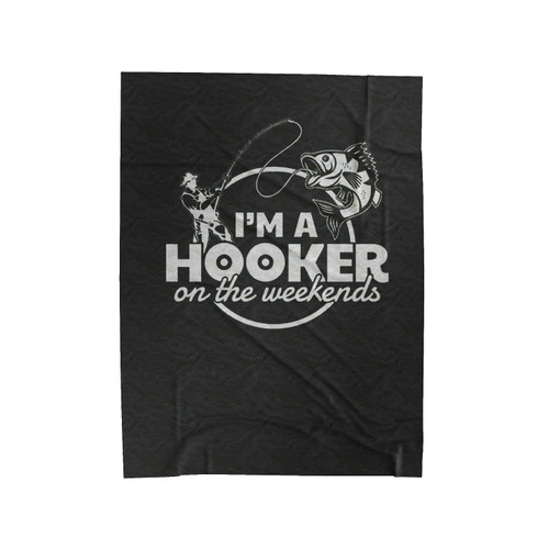 Fishing Gifts For Fishing Velveteen Blanket