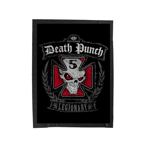 Five Finger Death Punch Legionary Velveteen Blanket