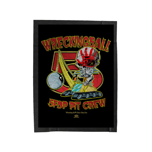 Five Finger Death Punch Wrecking Ball Velveteen Blanket
