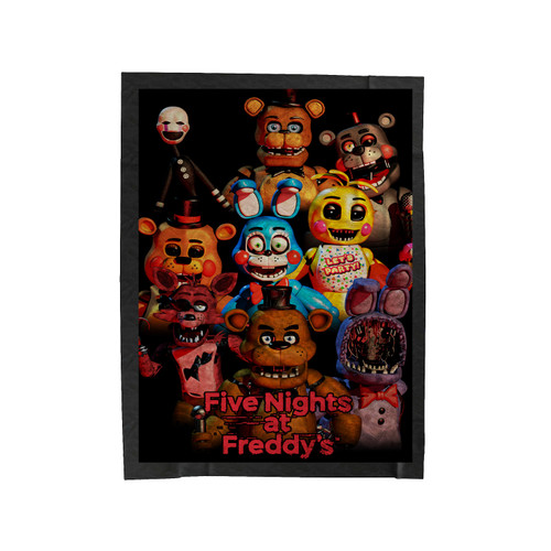 Five Night At Freddy Velveteen Blanket