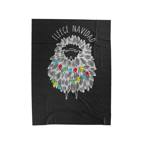 Fleece Navidad Feliz Navidad Party Christmas Christmas Holiday Velveteen Blanket