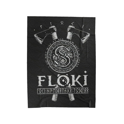 Floki Loki Viking Velveteen Blanket