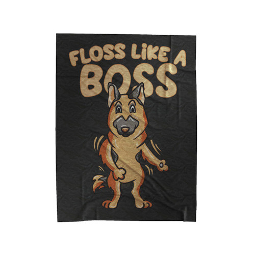 Floss Like A Boss 2 Velveteen Blanket