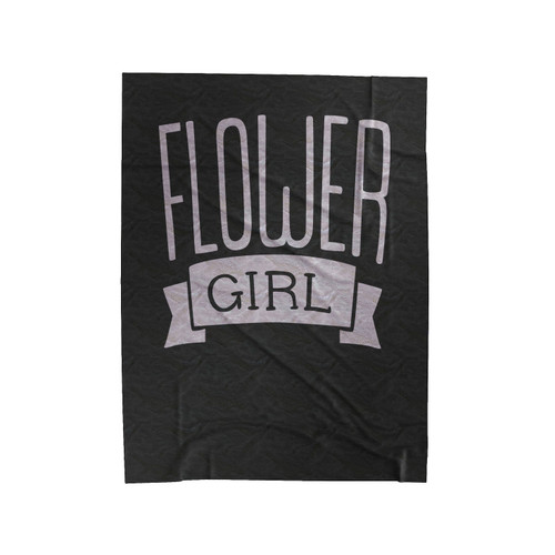 Flower Girl Engagement Married Daughter Party Velveteen Blanket