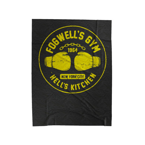 Fogwells Gym Hell's Kitchen Velveteen Blanket